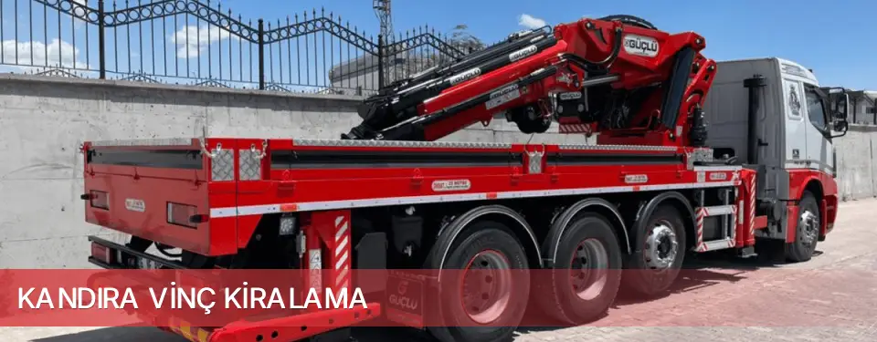 Kandıra İlçemi Vinç Kiralama